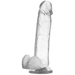 X RAY - CLEAR COCK WITH BALLS 22 CM X 4.6 CM 2
